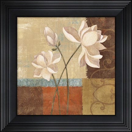 Framed Fiori II Print