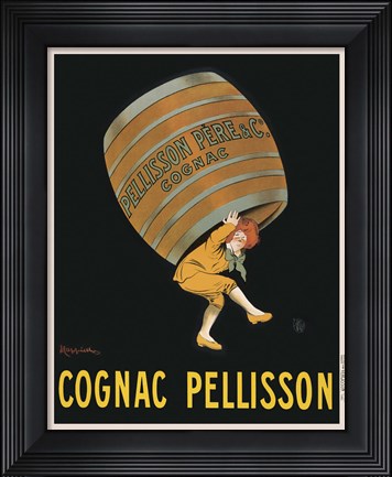 Framed Cognac Pellisson Print