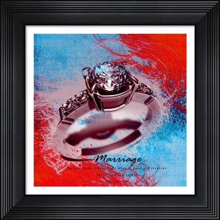 Framed Marriage Quote I Print