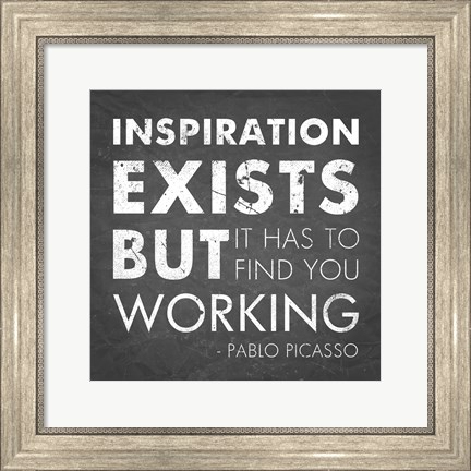 Framed Inspiration Quote Print