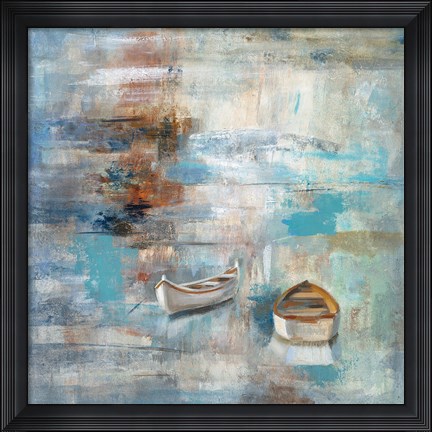 Framed Calm Sea Print