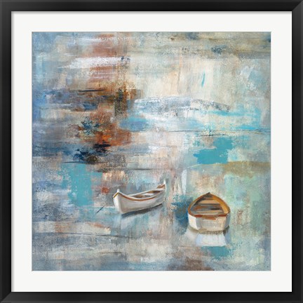 Framed Calm Sea Print