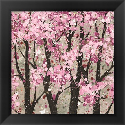 Framed Spring Theme Print