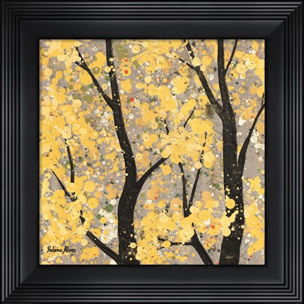 Framed Autumn Theme Print