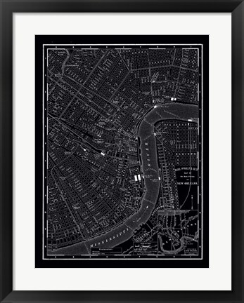 Framed New Orleans, 1895 Print