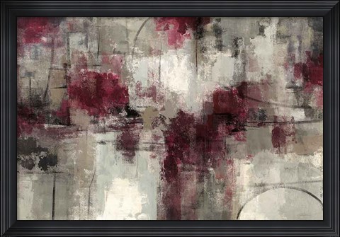 Framed Stone Gardens Print