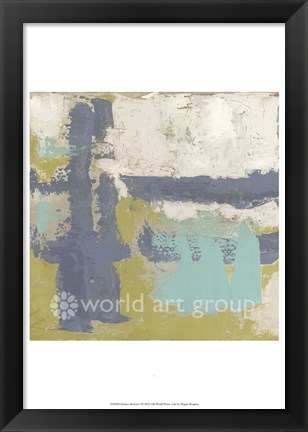 Framed Chelsea Abstract I Print