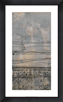 Framed Subtle Symphony I Print