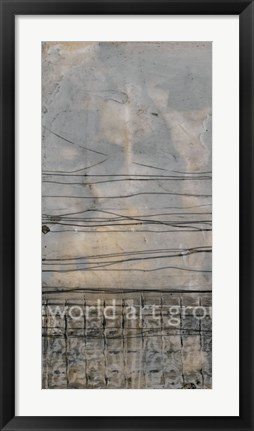 Framed Subtle Symphony I Print