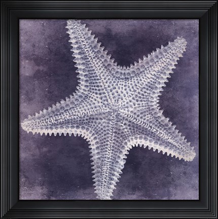 Framed Ocean Blue I Print