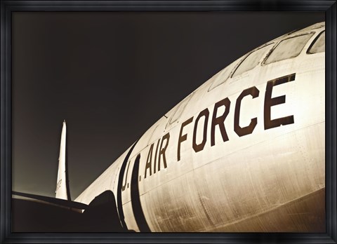 Framed Air Force Airplane Print