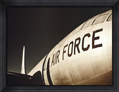 Framed Air Force Airplane Print