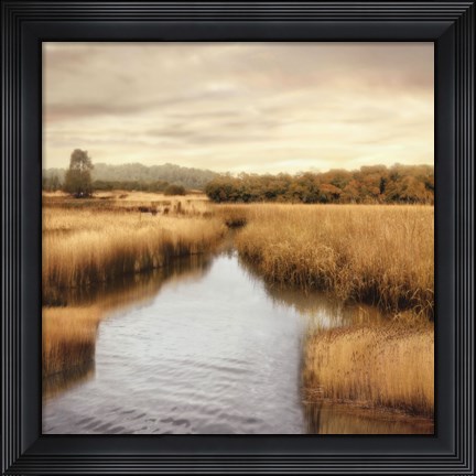 Framed Morning Calm I Print