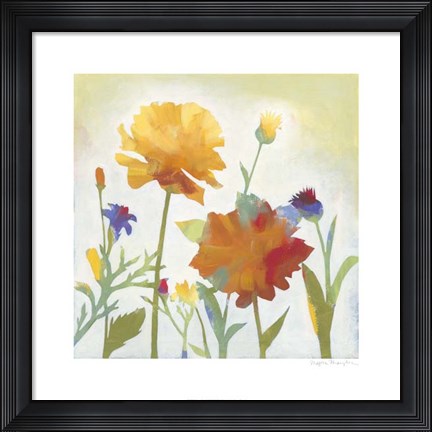 Framed Chelsea Floral I Print