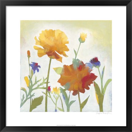 Framed Chelsea Floral I Print