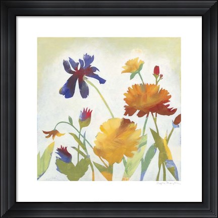 Framed Chelsea Floral II Print