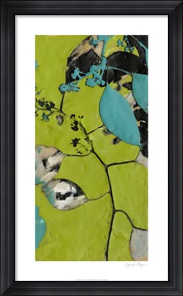 Framed Leaf Extraction II Print