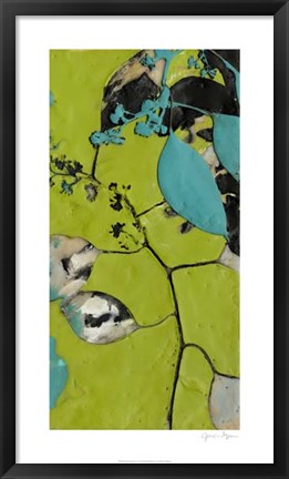 Framed Leaf Extraction II Print