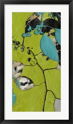 Framed Leaf Extraction II Print