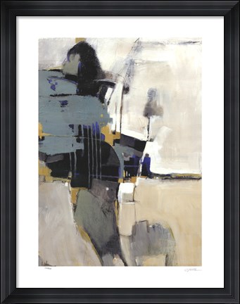 Framed Fluidity II Print