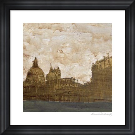 Framed Venetian Holiday II Print