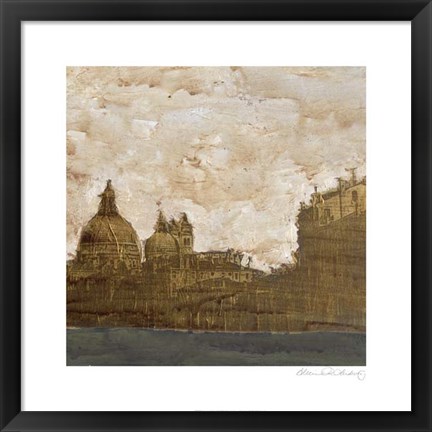 Framed Venetian Holiday II Print