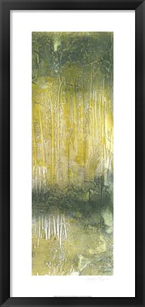 Framed Treeline Abstract II Print
