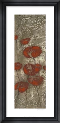 Framed Terre Fleur I Print