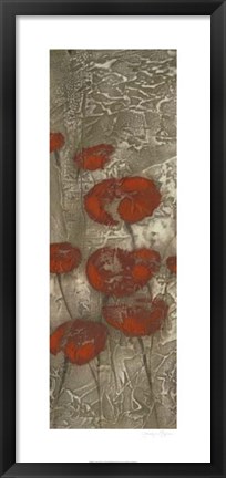 Framed Terre Fleur I Print