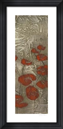 Framed Terre Fleur II Print