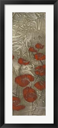 Framed Terre Fleur II Print