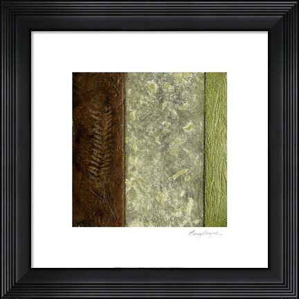 Framed Earthen Textures I Print