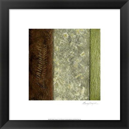 Framed Earthen Textures I Print