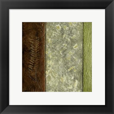 Framed Earthen Textures I Print
