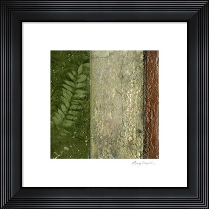 Framed Earthen Textures II Print
