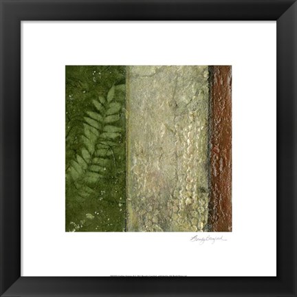 Framed Earthen Textures II Print