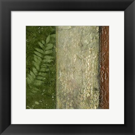 Framed Earthen Textures II Print