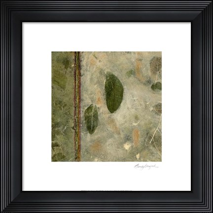 Framed Earthen Textures III Print