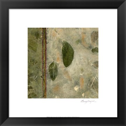 Framed Earthen Textures III Print