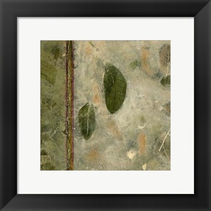 Framed Earthen Textures III Print