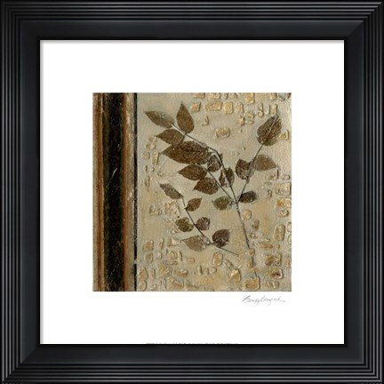 Framed Earthen Textures V Print
