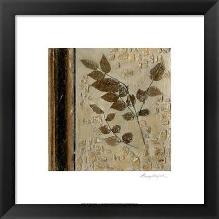 Framed Earthen Textures V Print