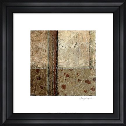 Framed Earthen Textures VIII Print