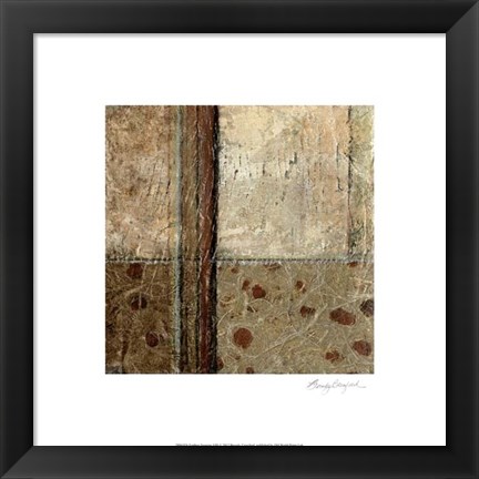 Framed Earthen Textures VIII Print