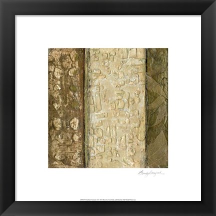 Framed Earthen Textures X Print