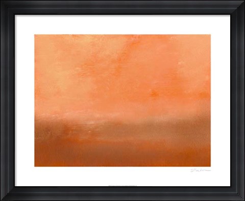 Framed Orange I Print