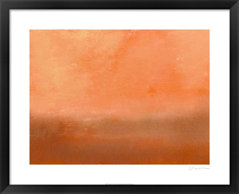 Framed Orange I Print