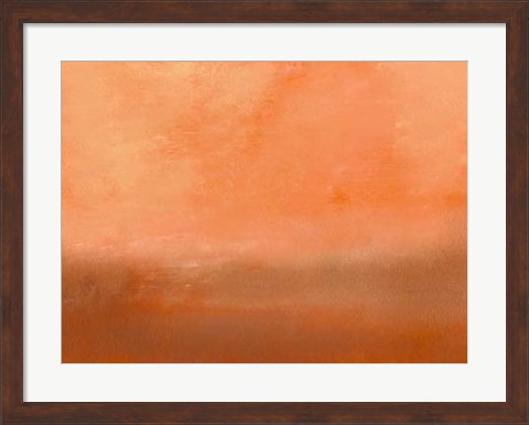 Framed Orange I Print