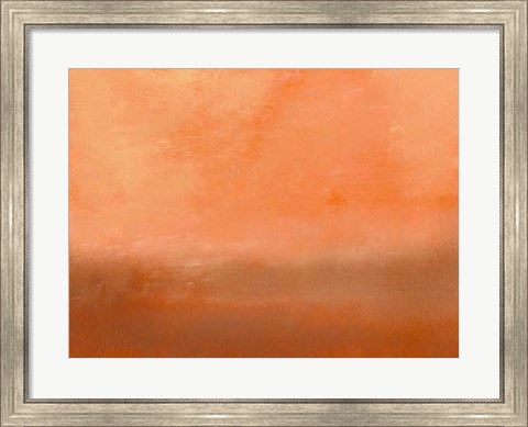 Framed Orange I Print