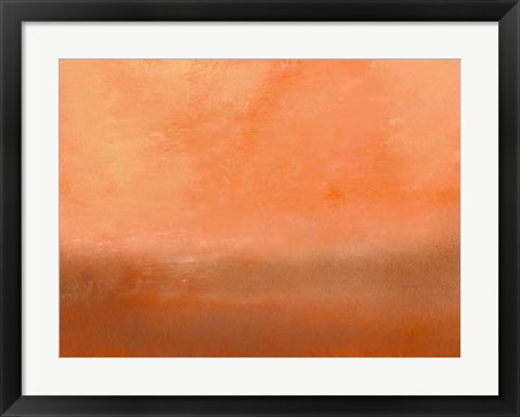 Framed Orange I Print